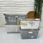 باکس یخچالی سبددار متوسط (نشکن)